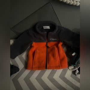 Grey and orange Columbia jacket